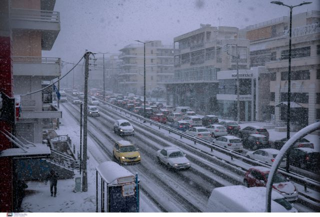 Κακοκαιρία «Ελπίδα»: Σαρώνει ο χιονιάς την Αττική – Εκλεισε και η Κατεχάκη | tanea.gr