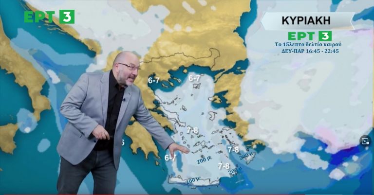 Κακοκαιρία: Έκπληκτος ο Αρναούτογλου για τα χιόνια που έρχονται | tanea.gr