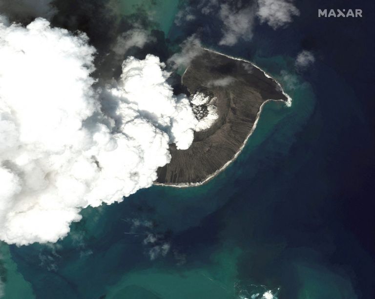 Τόνγκα – Δημιουργήθηκαν πρωτόγνωροι «κυματισμοί» σε όλη την ατμόσφαιρα της Γης από την έκρηξη του ηφαιστείου | tanea.gr