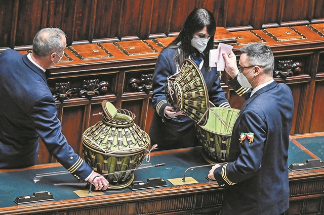 Χωρίς νέο πρόεδρο η Ιταλία μετά τους τρεις πρώτους γύρους