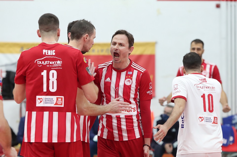 ΠΑΟΚ-Ολυμπιακός: Στην Πυλαία η κρίσιμη αναμέτρηση της Volley League