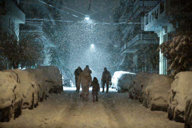 Κακοκαιρία «Ελπίδα»: Σε ποιες περιοχές «παγώνουν» τα πάντα την Τρίτη