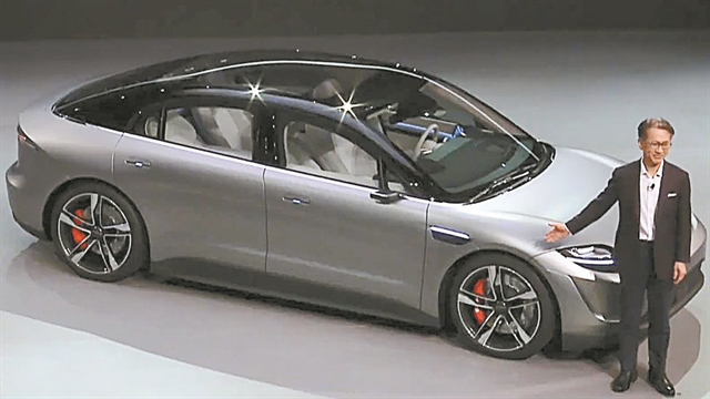 Ερχεται η SONY με ηλεκτρικά ΙΧ