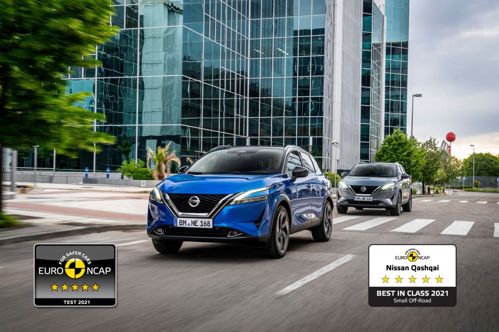 Το νέο Nissan Qashqai κερδίζει το “στέμμα” στην ασφάλεια σύμφωνα με το Euro NCAP