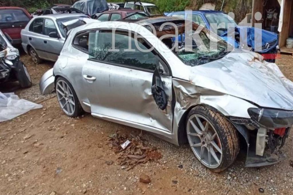 Χανιά: Νεκρός 20χρονος σε τροχαίο – Έπεσε το αυτοκίνητό του από ύψος 10 μέτρων