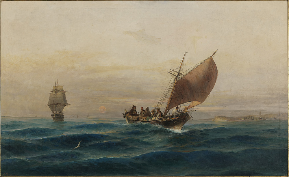 Ιδρυμα Θεοχαράκη: Διαδραστική, on line, ξενάγηση σε συναρπαστικές θαλασσογραφίες του Κωνσταντίνου Βολανάκη