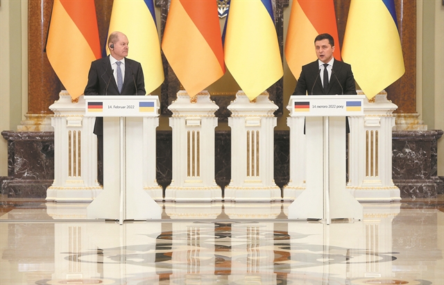 Σπαγκάτο του καγκελαρίου Ολαφ Σολτς σε Κίεβο και Μόσχα