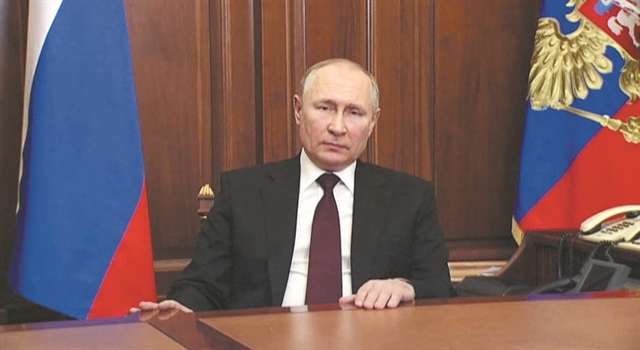 Βλαντίμιρ Πούτιν, ένας διεθνής παρίας