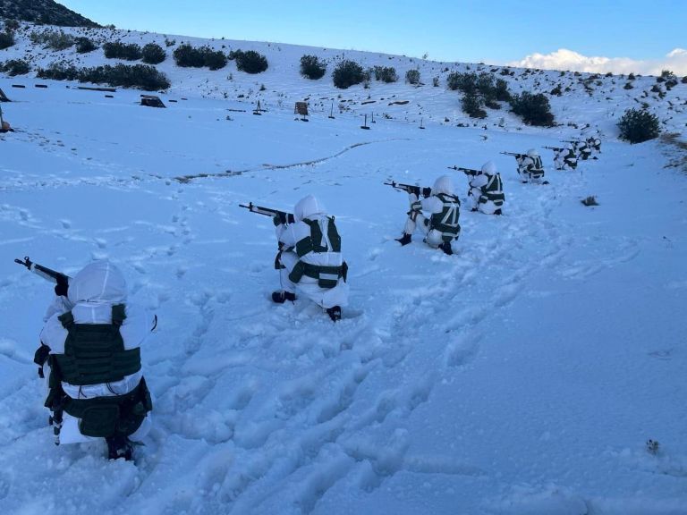 Oι Ευέλπιδες στα χιόνια – Εντυπωσιακές εικόνες από τη χειμερινή εκπαίδευση της Σχολής Ευελπίδων | tanea.gr
