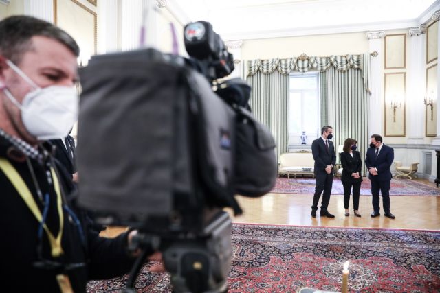 Μητσοτάκης: Πρώτη συνάντηση με τον νέο υπ. Αγροτικής Ανάπτυξης