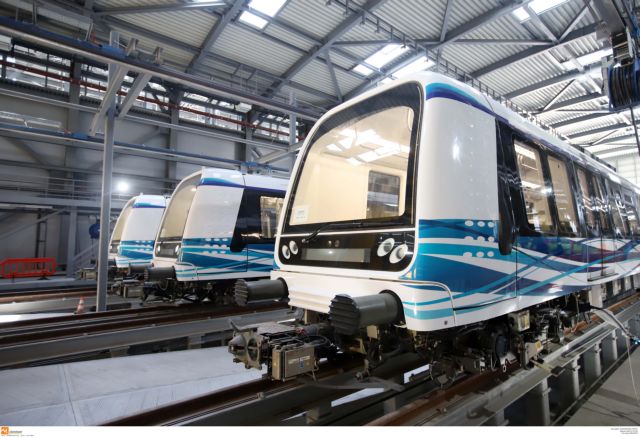 Metro Thessaloniki: ce sont les 18 nouveaux trains super-automatisés
