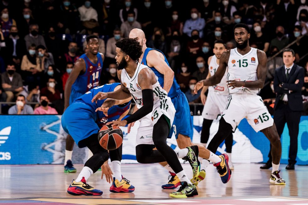 Μπαρτσελόνα – Παναθηναϊκός 86-60: Βαριά ήττα για τους «πράσινους» στη Βαρκελώνη