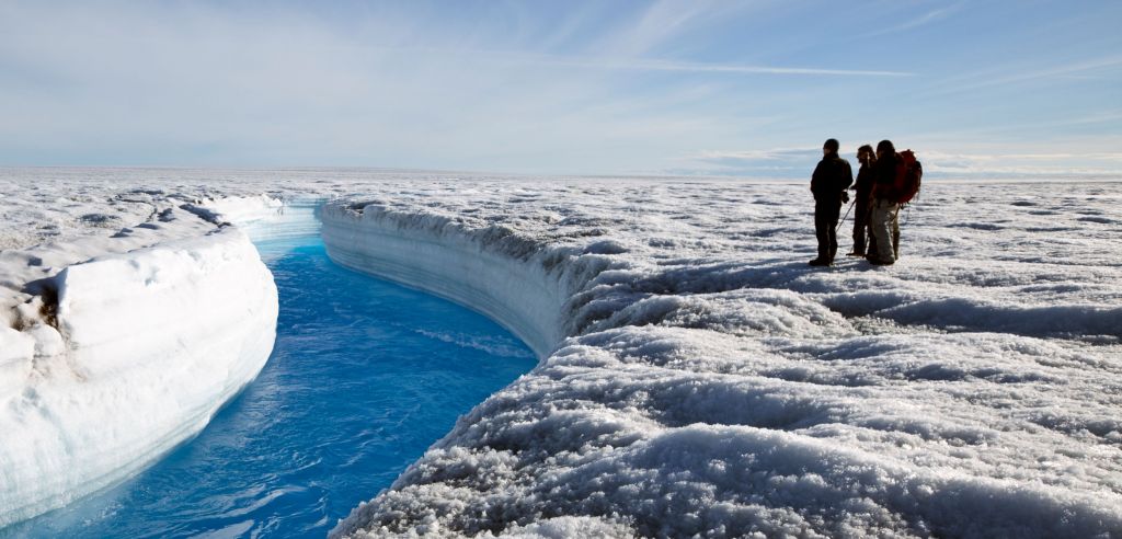 Τεράστιος κρατήρας κάτω από τους πάγους της Γροιλανδίας