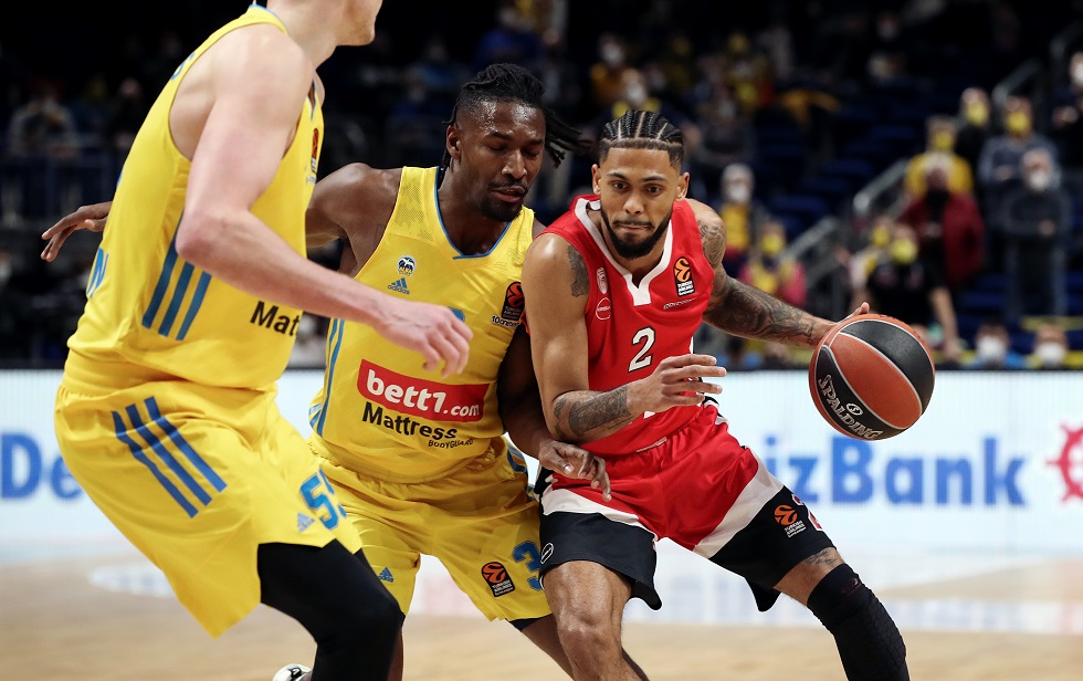 Άλμπα Βερολίνου – Ολυμπιακός 90-75: «Βαριά» ήττα στο Βερολίνο