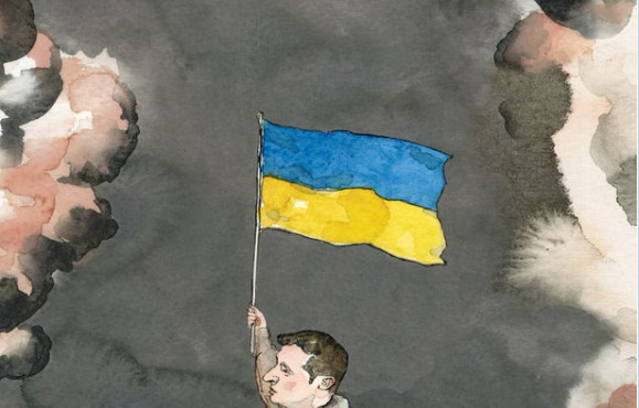 Ουκρανία: O Ζελένσκι εξώφυλλο στο περιοδικό New Yorker