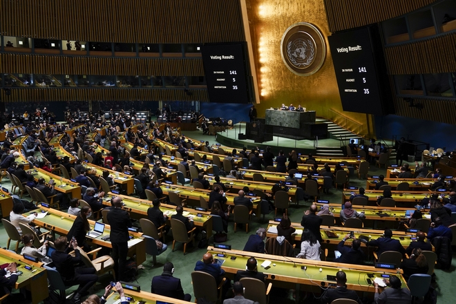 Ψήφισμα του ΟΗΕ κατά της ρωσικής εισβολής