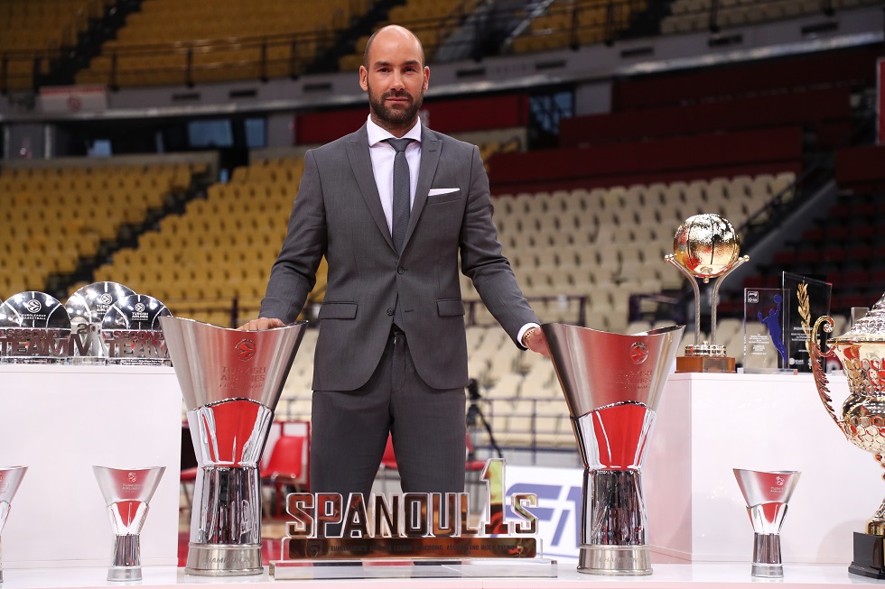 Ο Βασίλης Σπανούλης είναι ο νέος EuroLeague Legend