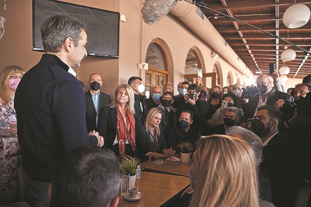 Περιοδείες Μητσοτάκη με εκλογικό χάρτη