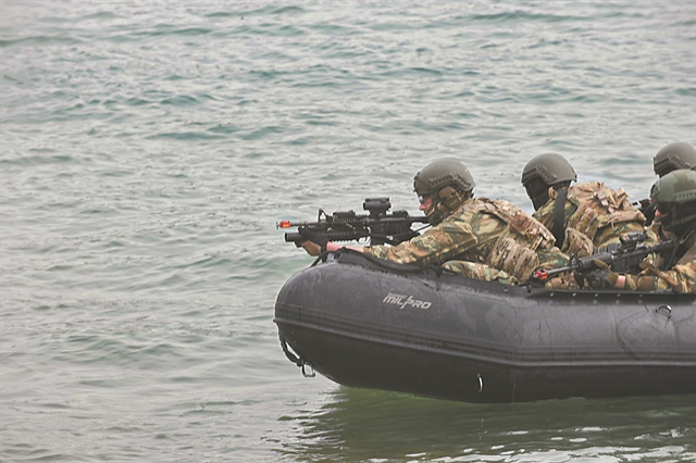 Οι ελίτ των κομάντος στη Νέα Πέραμο