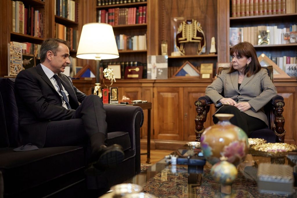 Μητσοτάκης σε Σακελλαροπούλου: Είμαστε αντιμέτωποι με πληθωρισμό που δεν έχουμε ξαναδεί εδώ και 40 χρόνια