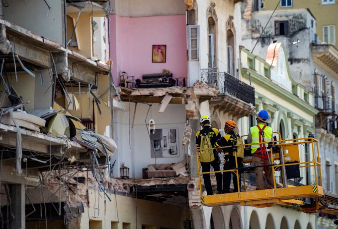 Στους 42 οι νεκροί από την έκρηξη σε ξενοδοχείο της Αβάνας