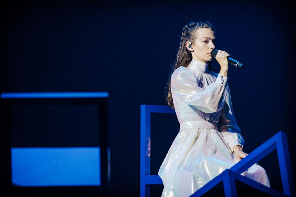 Eurovision 2022: Η πρώτη πρόβα της Αμάντας Γεωργιάδη στη σκηνή του Pala Olympico