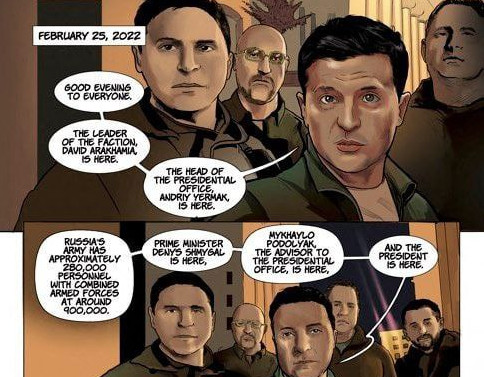 Ζελένσκι: Εγινε και κόμικ – Από κωμικός, ηγέτης της Ουκρανίας σε περίοδο πολέμου | tanea.gr