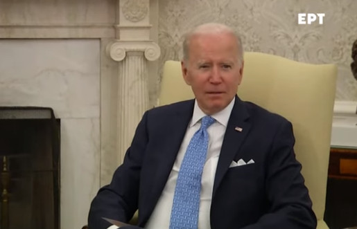 Το απρόοπτο κατά τη διάρκεια των δηλώσεων Μητσοτάκη – Μπάιντεν