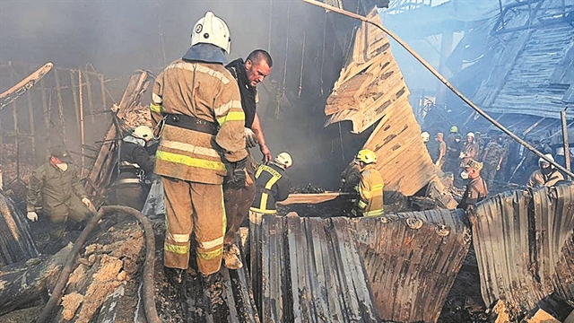 Βομβάρδισαν εμπορικό κέντρο γεμάτο κόσμο