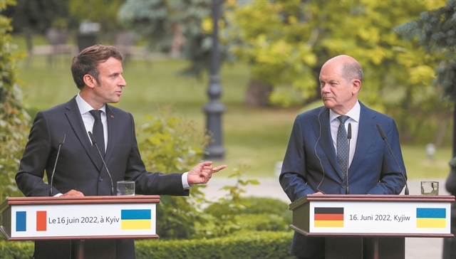 Γαλλογερμανική ρήξη για τον πόλεμο