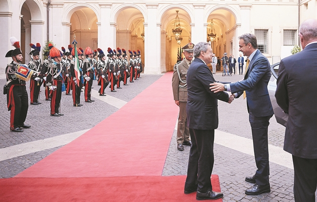 Γεωπολιτικό «μενού» στο Παλάτσο Κίτζι