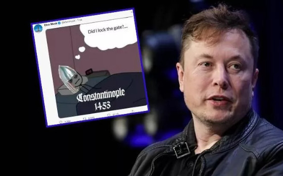 Υστερία στην Τουρκία από ανάρτηση του Ελον Μασκ για την Κωνσταντινούπολη