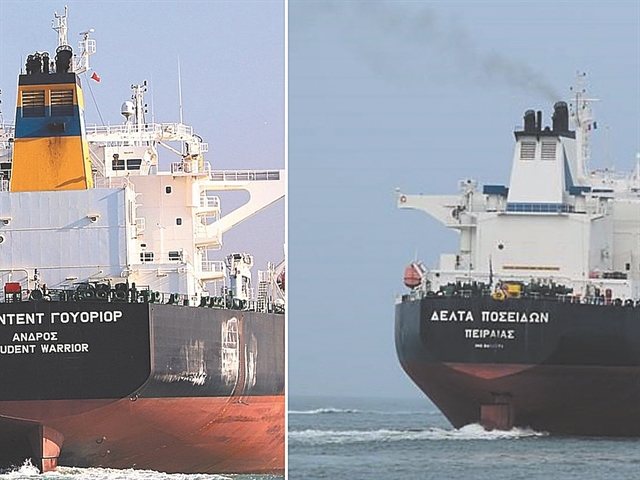 Αναζητείται λύση για τα δύο ελληνικά τάνκερ