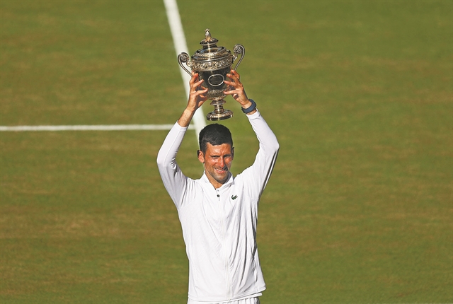 Ρέκορντμαν Τζόκοβιτς