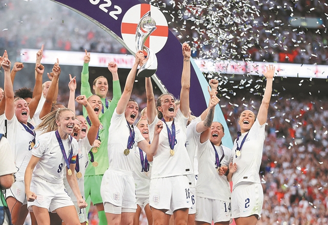 Η Αγγλία πρωταθλήτρια Ευρώπης στις γυναίκες