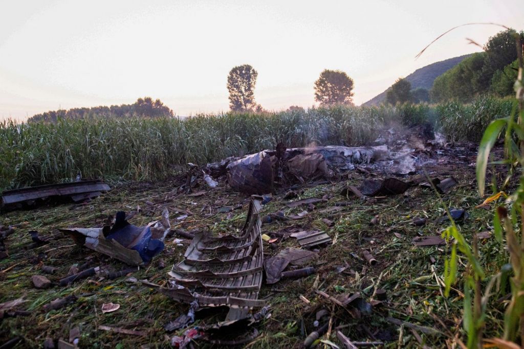 Antonov: Από την πτώση του αεροσκάφους έχασαν τη ζωή τους τα μέλη του πληρώματος