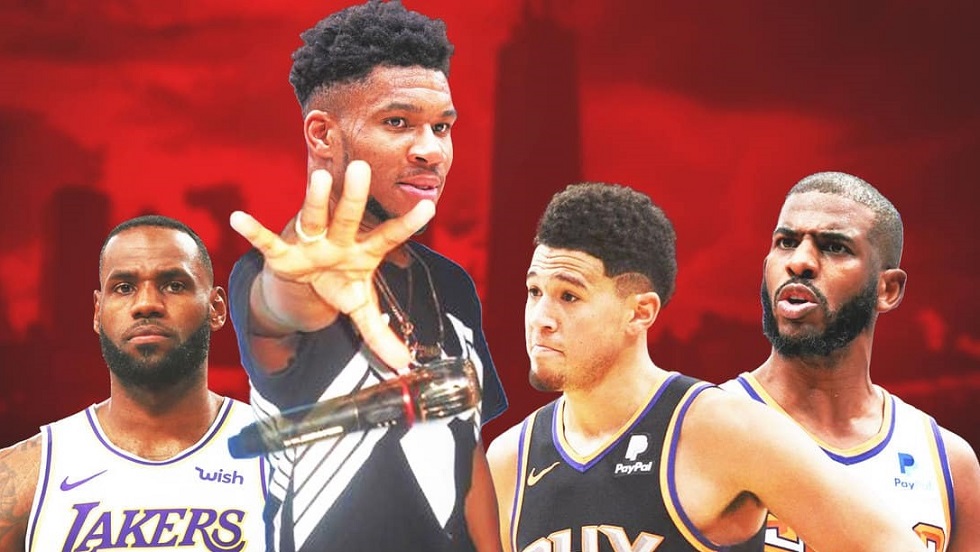 O Αντετοκούνμπο πόσταρε τραγούδι που τα… χώνει σε ΛεΜπρόν, Πολ και Μπούκερ