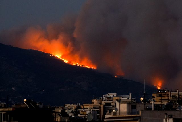 Εκκενώθηκε το Παίδων Πεντέλης, το Ντράφι, η Ανθούσα, η Διώνη, το Δαμασάρι