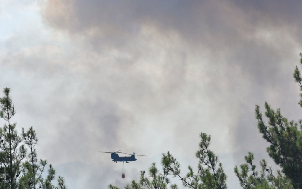 Καίγεται για δεύτερη μέρα το δάσος της Δαδιάς: Χάνονται παρθένες εκτάσεις