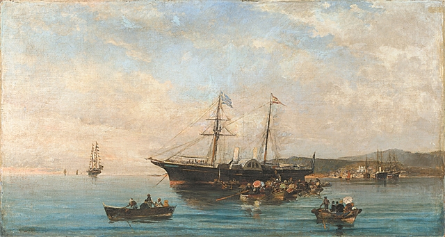 Θαλασσογραφίες από την Τράπεζα της Ελλάδος στη Σύρο