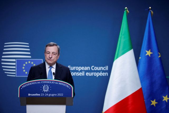 Ιταλία: Εκκληση για ένα νέο «σύμφωνο» εμπιστοσύνης και ενότητας απηύθυνε ο Μάριο Ντράγκι