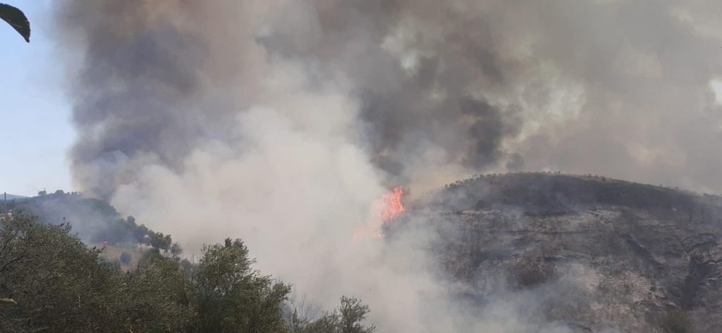 Φωτιά στην Ηλεία: Παίρνει επικίνδυνες διαστάσεις – Πλησιάζει στα σπίτια, απομακρύνονται κάτοικοι