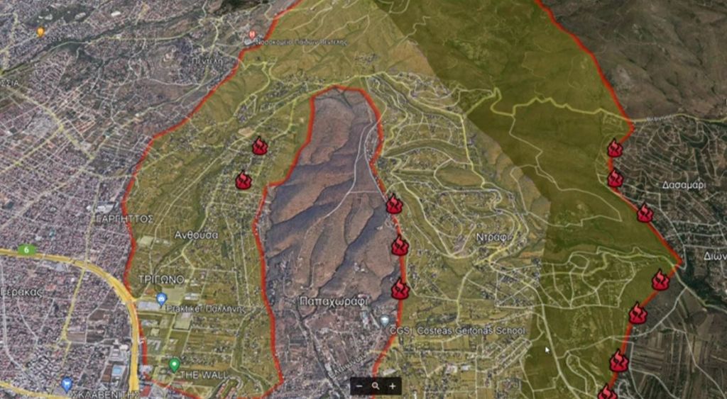 Φωτιά: Προς Δασαμάρι το πιο επικίνδυνο μέτωπο – Αναζωπυρώσεις και στο Ντράφι