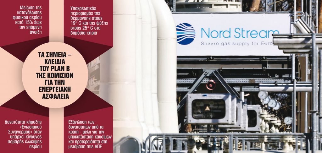 Σε «ενεργειακή δίαιτα» η Ευρώπη για οκτώ μήνες