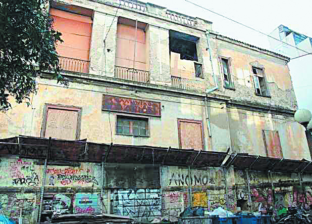 Μετά την κατάρρευση επισπεύδονται τα έργα αποκατάστασης του Ελληνικού Ωδείου