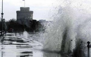 Θεσσαλονίκη: Προληπτικό μήνυμα του 112 για την κακοκαιρία