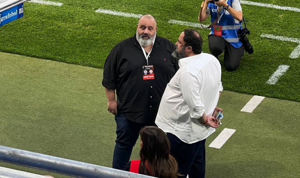 Στη Λευκωσία ο Βαγγέλης Μαρινάκης (vid)