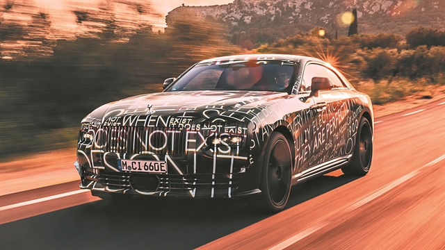 Rolls-Royce Spectre: 2 εκατ. χιλιόμετρα δοκιμών