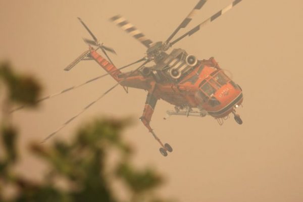 Χανιά: Φωτιά στο Επανωχώρι – Σηκώθηκε ελικόπτερο