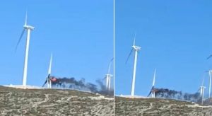 Φωτιά στη Νάξο: Επιχειρούν επίγειες και εναέριες δυνάμεις για την κατάσβεσή της